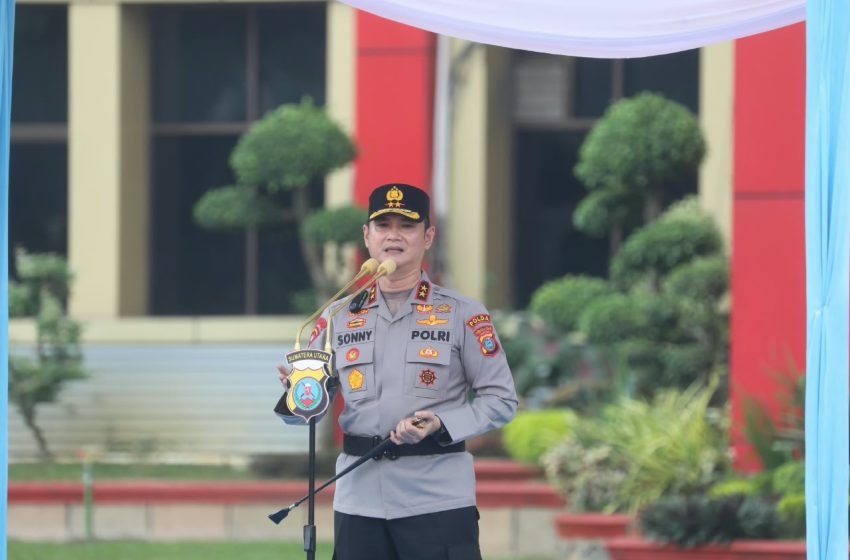 Irjen Sonny Irawan Resmi Pimpin Polda Sumut, Tekankan Pelaksanaan Tugas Lebih Baik